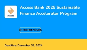 Access Sustainable Finance Accelerator Program